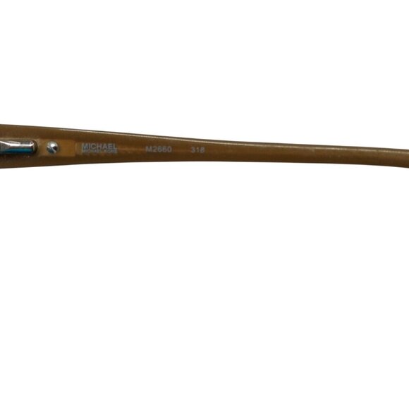 Michael Kors M2660 Green Plastic Eyeglass Frames 52-18-140 Olive Rectangle - Picture 7 of 11